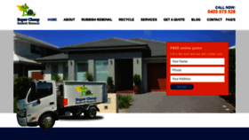 What Supercheaprubbishremoval.com.au website looked like in 2019 (4 years ago)