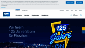 What Stadtwerke-pforzheim.de website looked like in 2019 (4 years ago)
