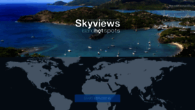 What Skyviews.com website looked like in 2019 (4 years ago)