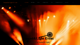 What Soundlightevent.gr website looked like in 2019 (4 years ago)