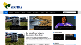 What Sinfras.com website looked like in 2019 (4 years ago)