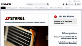 What Star61.de website looked like in 2019 (4 years ago)
