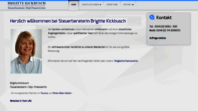 What Steuerberater-kickbusch.de website looked like in 2019 (4 years ago)