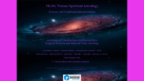 What Spiritualastrology.com website looked like in 2019 (4 years ago)