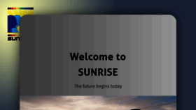 What Sunrisepage.com website looked like in 2019 (4 years ago)