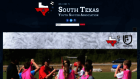 What Stxsoccer.org website looked like in 2019 (4 years ago)