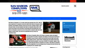 What Sanmarcoscomputers.com website looked like in 2019 (4 years ago)