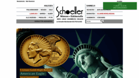 What Schoeller-muenzhandel.com website looked like in 2019 (4 years ago)