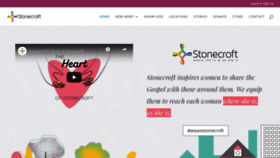 What Stonecroft.org website looked like in 2019 (4 years ago)