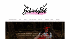 What Schoenwild.de website looked like in 2019 (4 years ago)