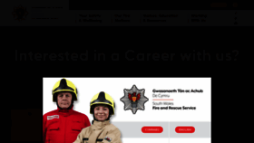 What Southwales-fire.gov.uk website looked like in 2019 (4 years ago)