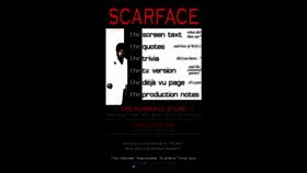 What Scarface1983.com website looked like in 2019 (4 years ago)