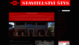 What Stys.cz website looked like in 2019 (4 years ago)