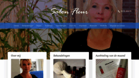 What Salonfleur.nl website looked like in 2019 (4 years ago)