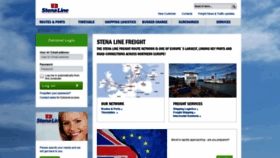 What Stenalinefreight.com website looked like in 2019 (4 years ago)