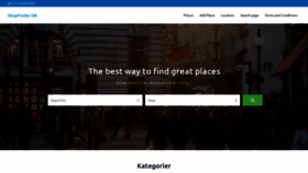 What Shopfinder.dk website looked like in 2019 (4 years ago)