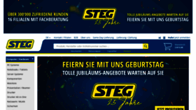 What Stegpc.com website looked like in 2019 (4 years ago)