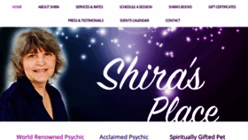 What Shirasplace.com website looked like in 2019 (4 years ago)