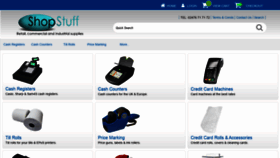 What Shopstuff.co.uk website looked like in 2019 (4 years ago)