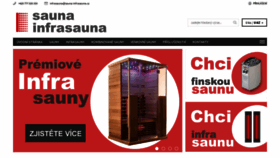 What Sauna-infrasauna.cz website looked like in 2019 (4 years ago)