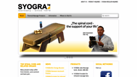 What Syogra.com website looked like in 2019 (4 years ago)