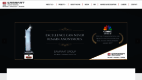 What Samraatgroup.com website looked like in 2019 (4 years ago)