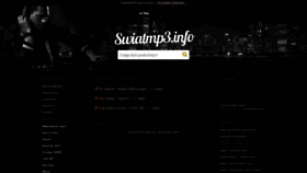 What Swiatmp3.info website looked like in 2019 (4 years ago)