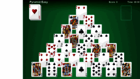 What Solitaire-pyramid.com website looked like in 2019 (4 years ago)