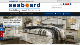 What Seaboardbedding.com website looked like in 2019 (4 years ago)