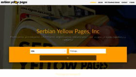 What Serbianyellowpages.com website looked like in 2019 (4 years ago)
