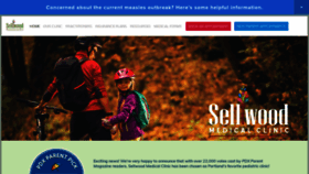 What Sellwoodmd.com website looked like in 2019 (4 years ago)