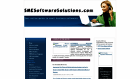 What Smesoftwaresolutions.com website looked like in 2019 (4 years ago)