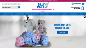 What Sillyphillie.com website looked like in 2019 (4 years ago)