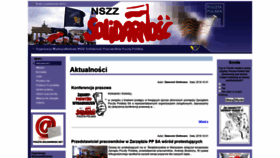 What Solidarnosc-poczta.pl website looked like in 2019 (4 years ago)