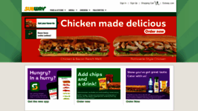 What Subwaycatering.com website looked like in 2019 (4 years ago)