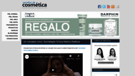 What Secretosdecosmetica.es website looked like in 2019 (4 years ago)