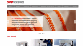 What Svpworldwide.com website looked like in 2019 (6 years ago)