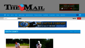 What Southcountymail.com website looked like in 2019 (4 years ago)