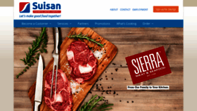 What Suisan.com website looked like in 2019 (4 years ago)