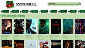 What Sockshare.pm website looked like in 2019 (4 years ago)