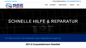 What See-it-service.de website looked like in 2019 (4 years ago)