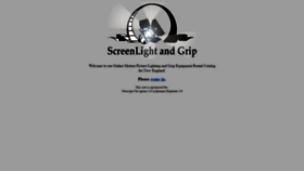 What Screenlightandgrip.com website looked like in 2019 (4 years ago)