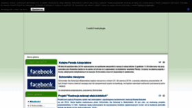 What Schronisko.bialystok.pl website looked like in 2019 (4 years ago)