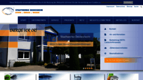 What Stadtwerke-deidesheim.de website looked like in 2019 (4 years ago)