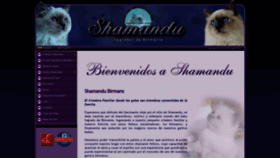 What Shamandu-birmans.com website looked like in 2019 (4 years ago)
