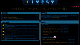 What Swtor.jedipedia.net website looked like in 2019 (4 years ago)