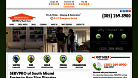 What Servprosouthmiami.com website looked like in 2019 (4 years ago)