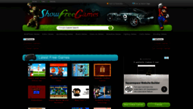 What Showfreegames.com website looked like in 2019 (4 years ago)
