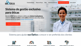 What Ssotica.com.br website looked like in 2019 (4 years ago)