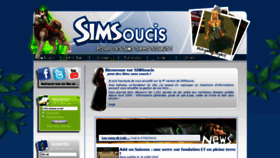 What Simsoucis.com website looked like in 2019 (4 years ago)